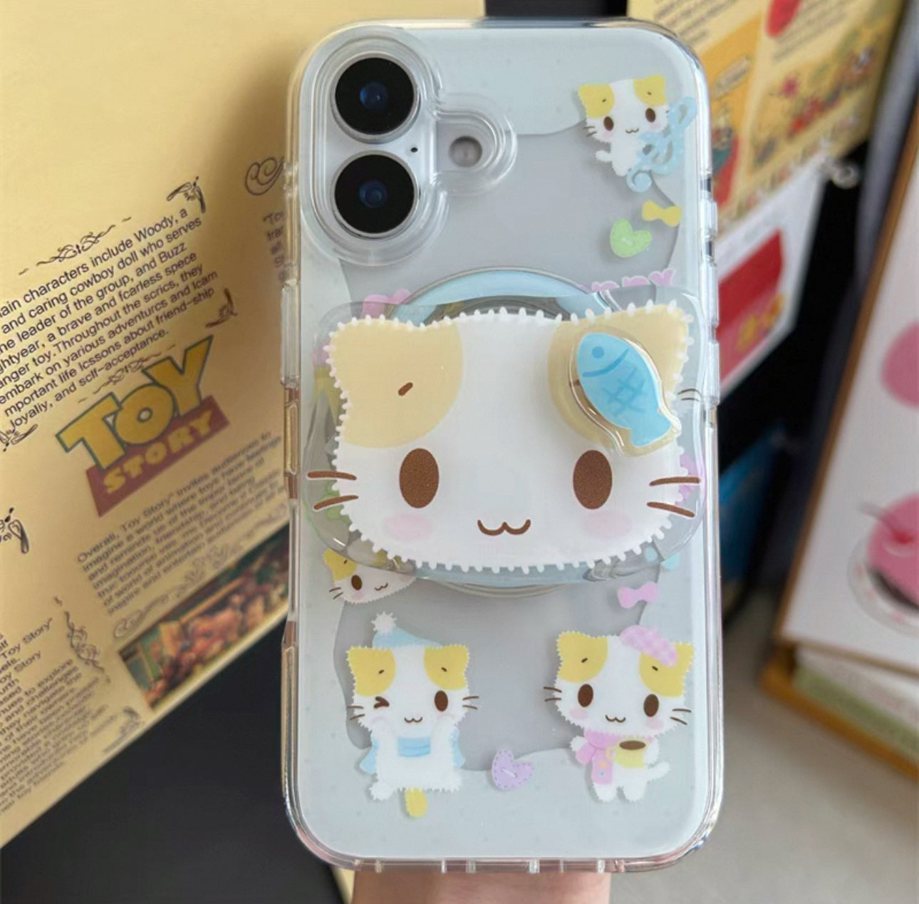 Cotton Cat MagSafe iPhone case