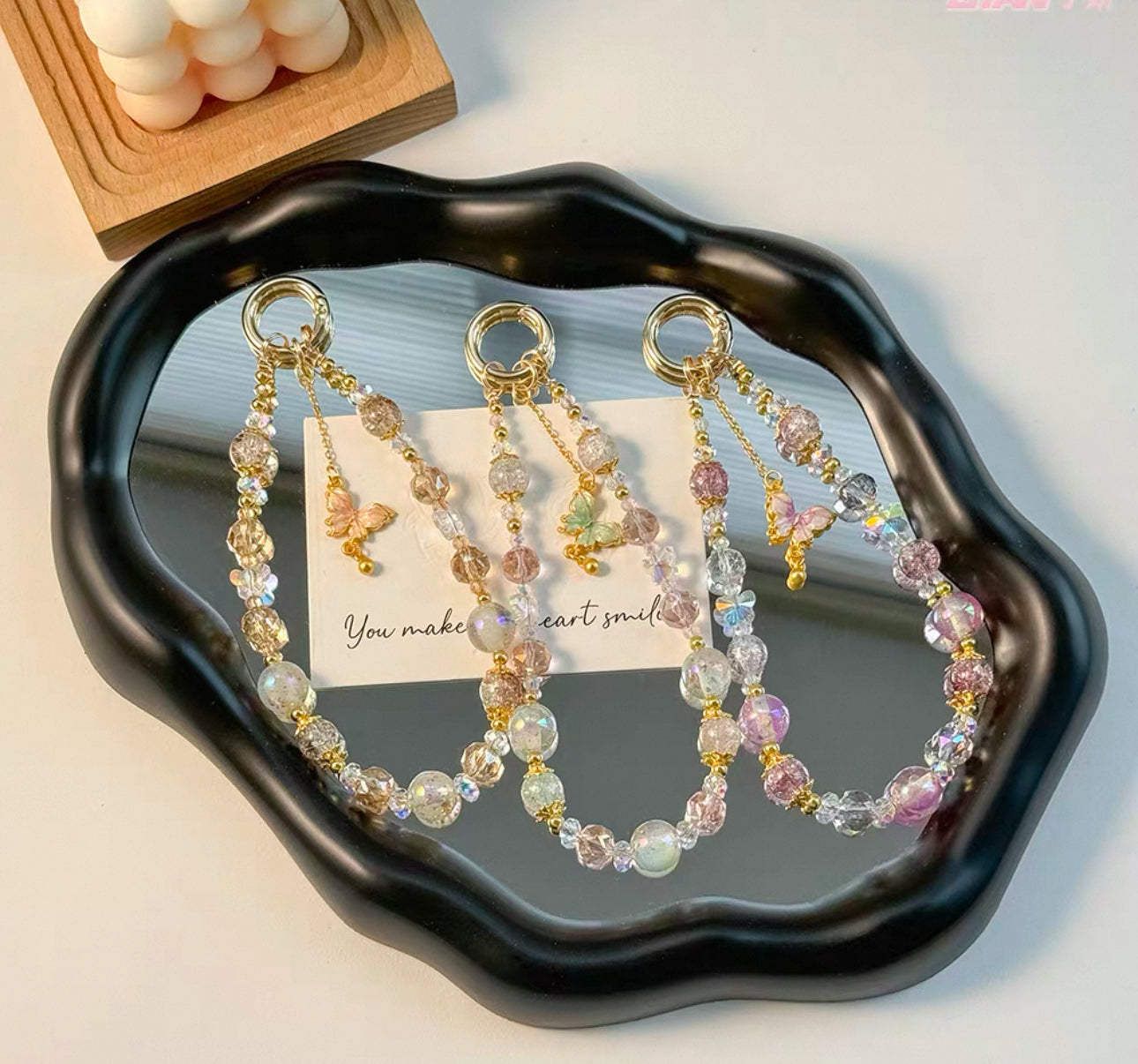 Butterfly phone chain