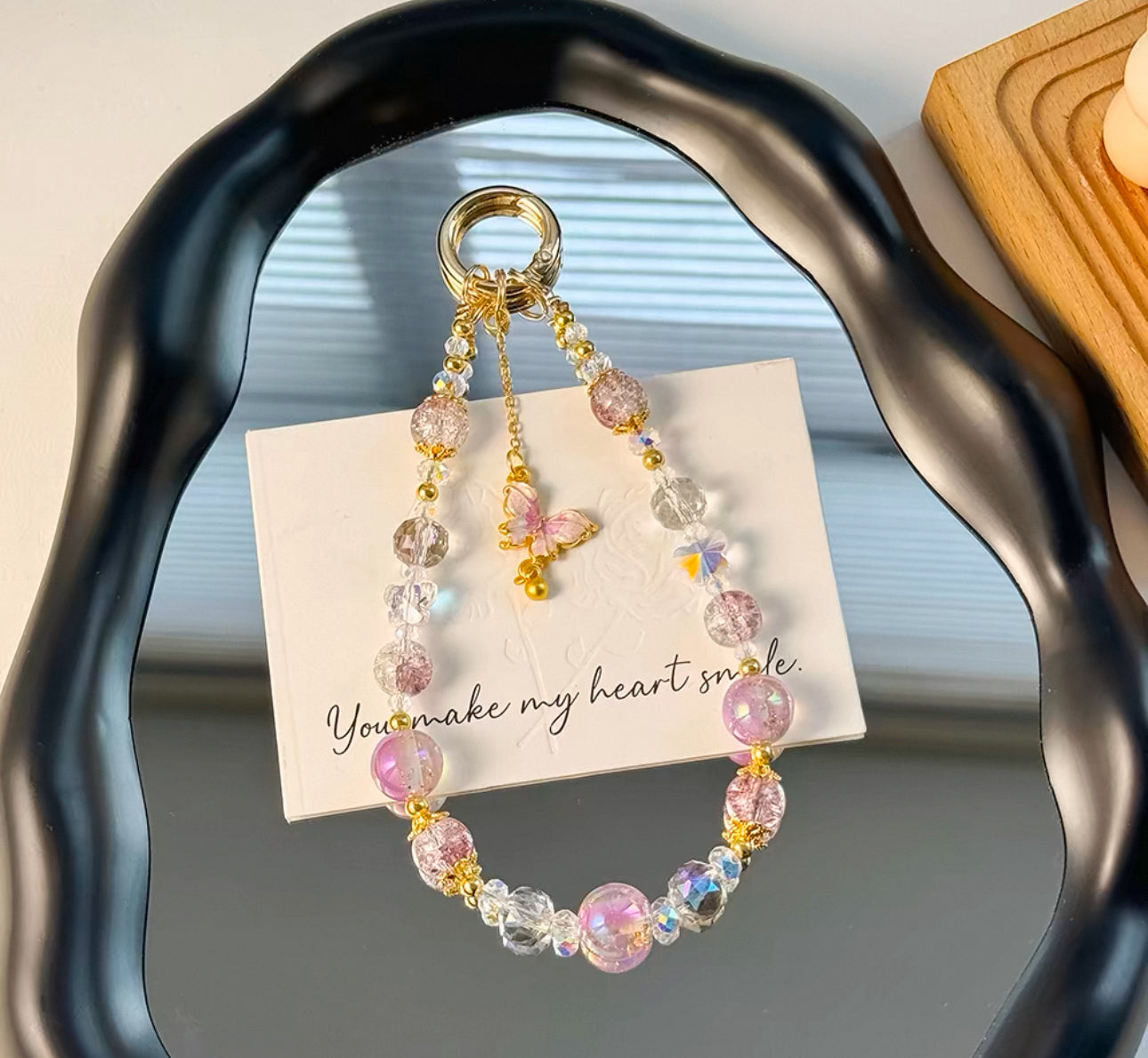 Butterfly phone chain