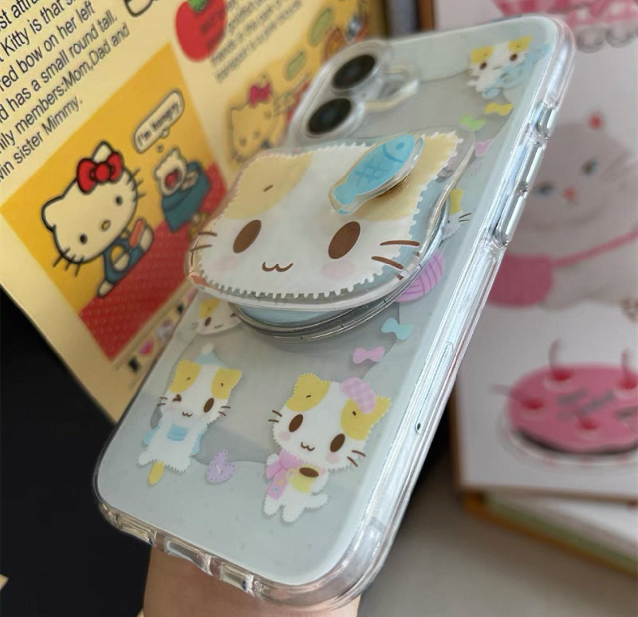 Cotton Cat MagSafe iPhone case