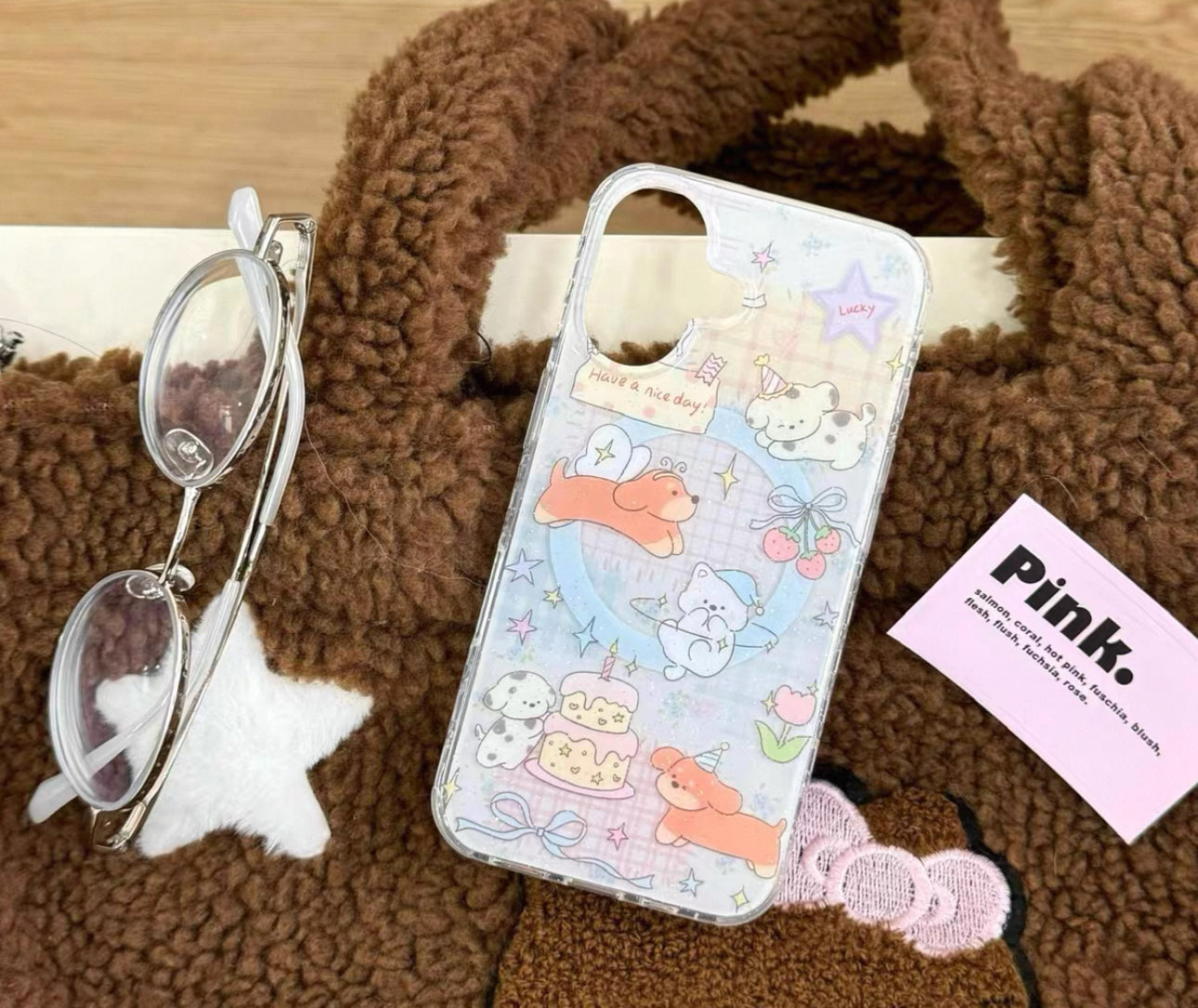 Lovely Dog MagSafe iPhone case