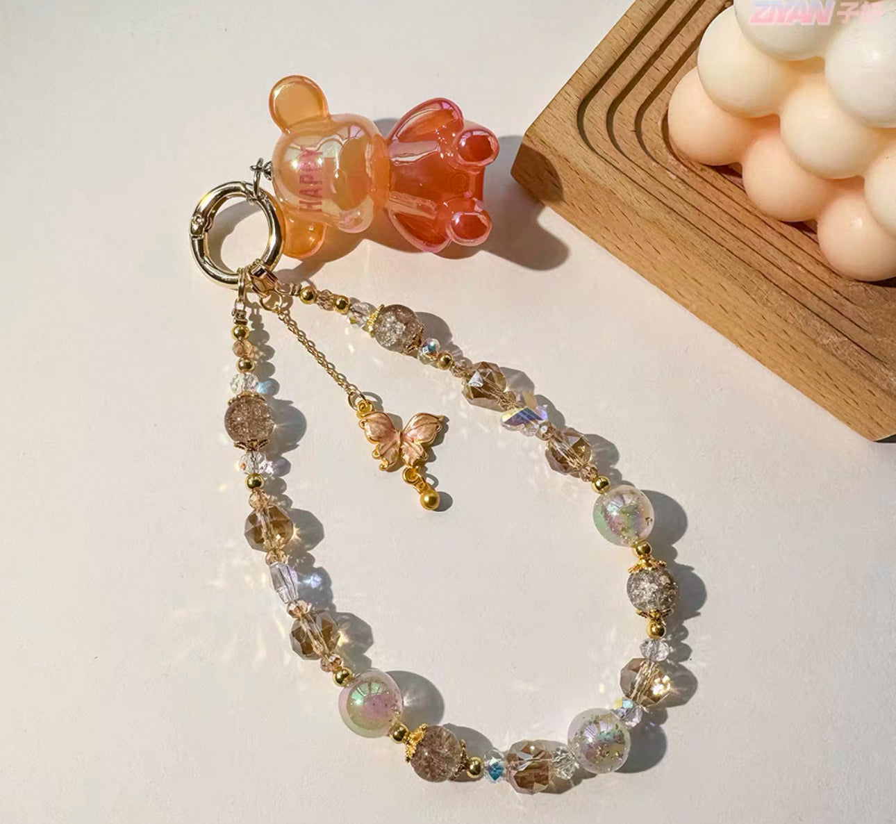 Butterfly phone chain
