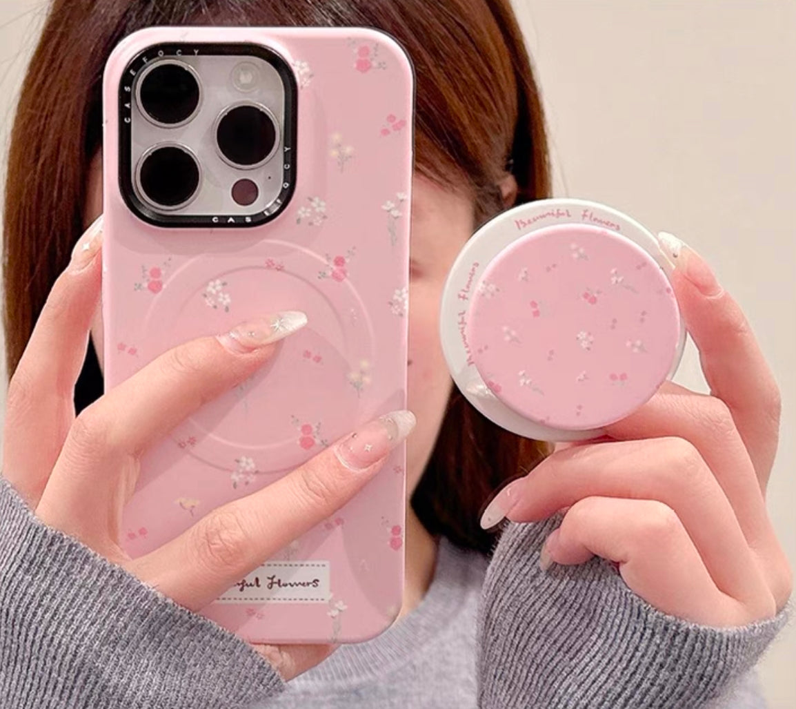 Flower MagSafe iPhone case